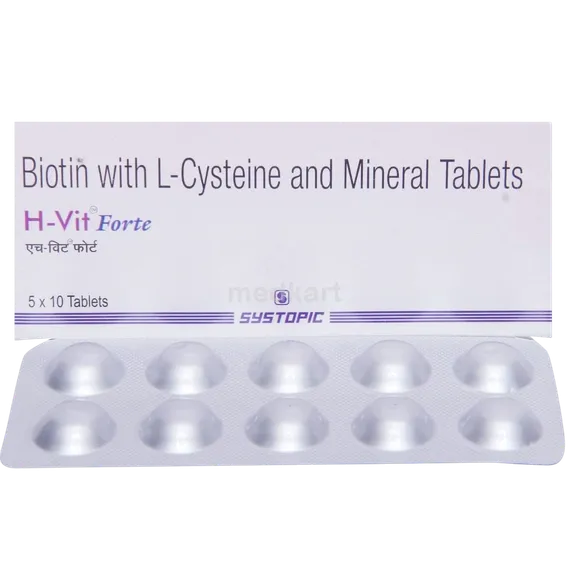 h vit forte tablet 10's